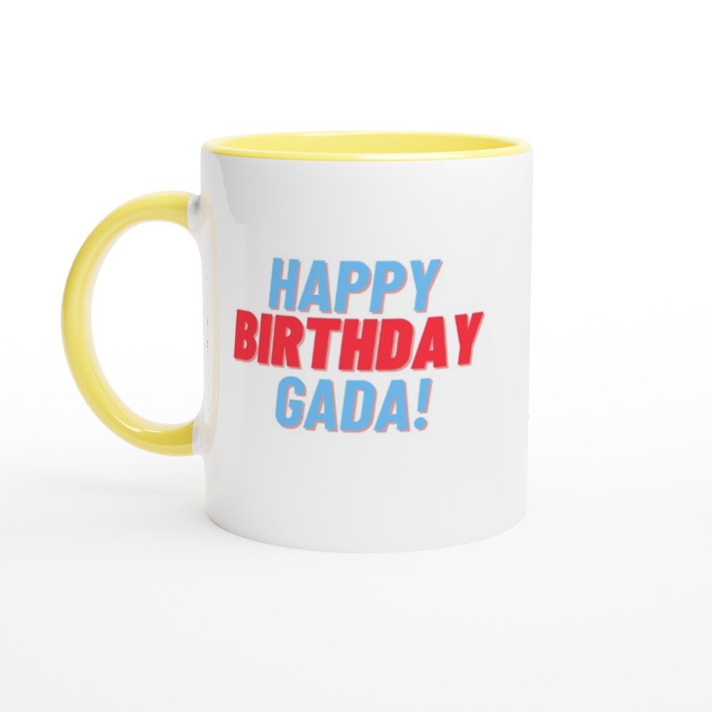 Happy Birthday Gada Mug | Bengali Slang Mug | Bangla Mug | Birthday | Gift | Happy Birthday | Bangladesh