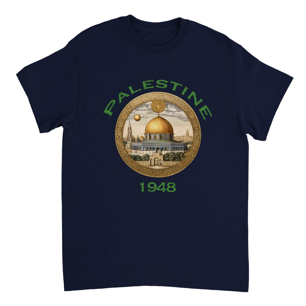 Palestine Emblem T-shirt | Palestine | Chest | T Shirt | Unisex | Men | Women | Graphic