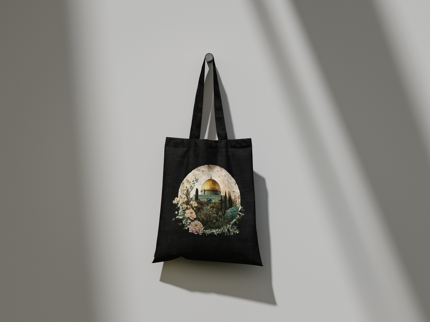 Dome of the Rock Tote Bag | Palestine | Falastin | Gaza | Shopping | West Bank | Arabic