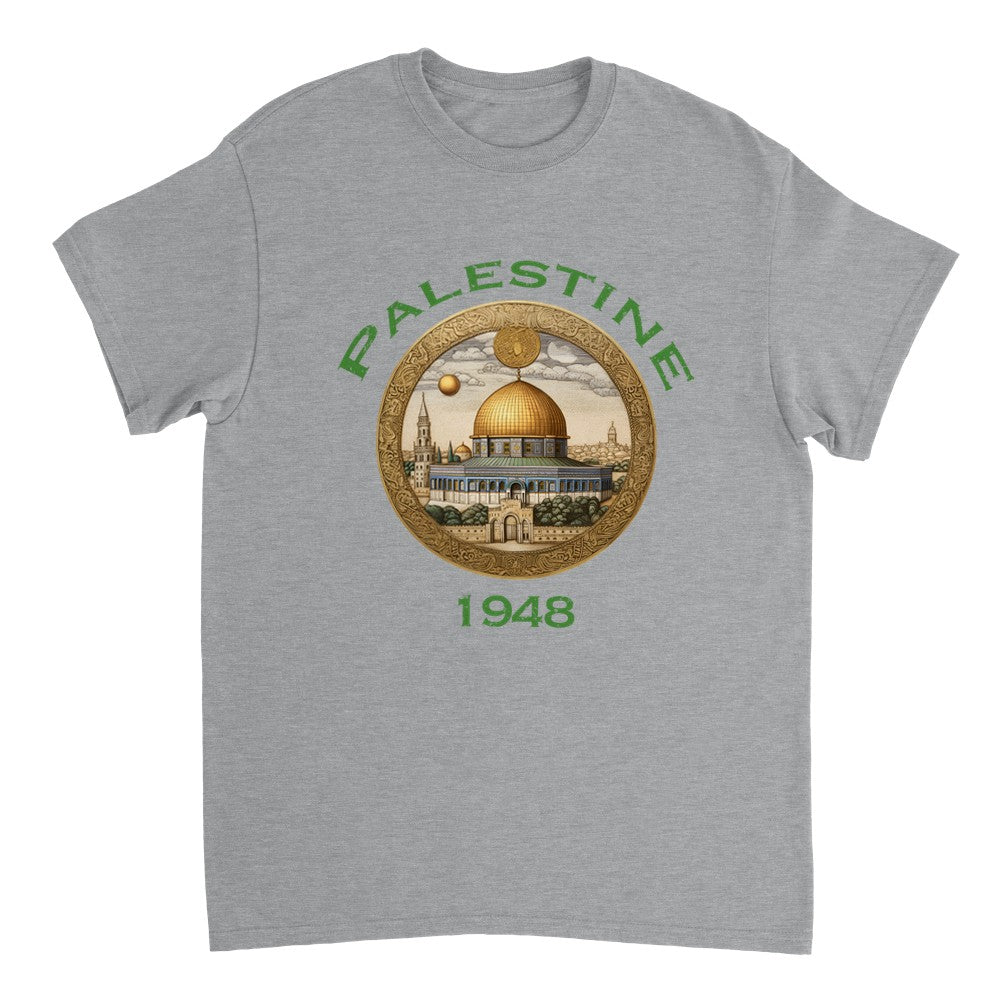 Palestine Emblem T-shirt | Palestine | Chest | T Shirt | Unisex | Men | Women | Graphic